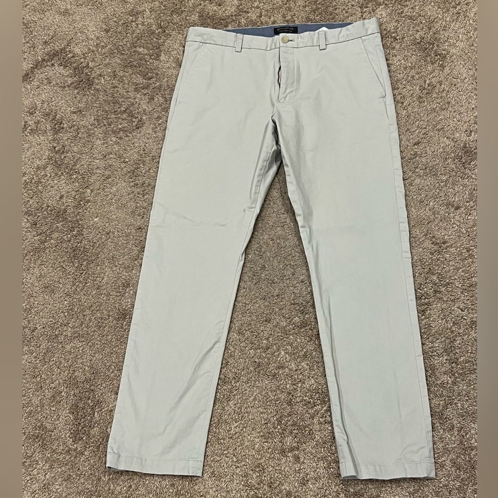 Mens Banana Republic Khaki Pants Slim 36x32